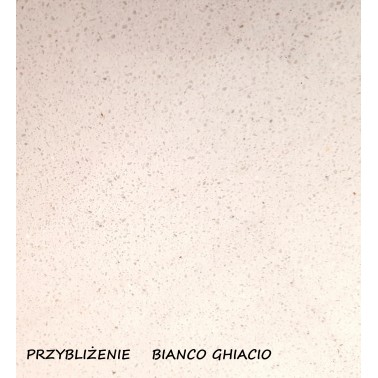 Parapet z konglomeratu marmurowego - Bianco Ghiacia